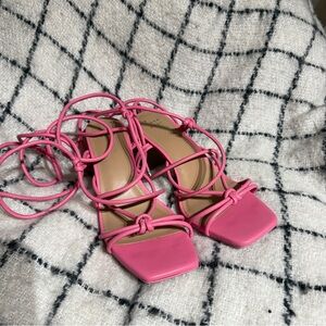 a new day Pink Strappy Heels